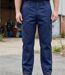 WORKER K569 — Pantalon de travail bleu : robustesse moleskine et liberté de mouvement-1