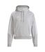 Sweat À Capuche Tiro Femme Gris Argenté Adidas-2