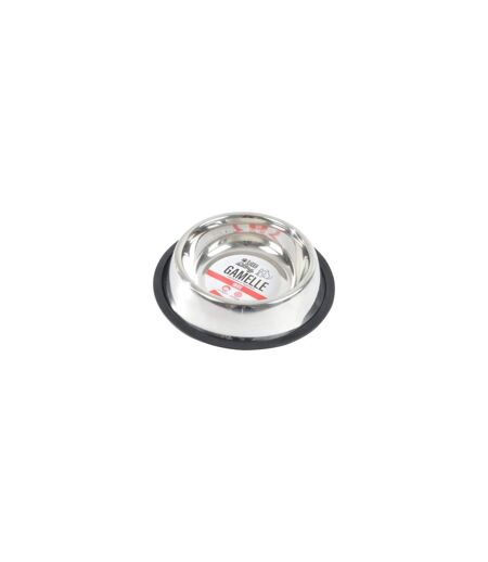 Gamelle Antidérapante Chien & Chat Inox 25cm Argent