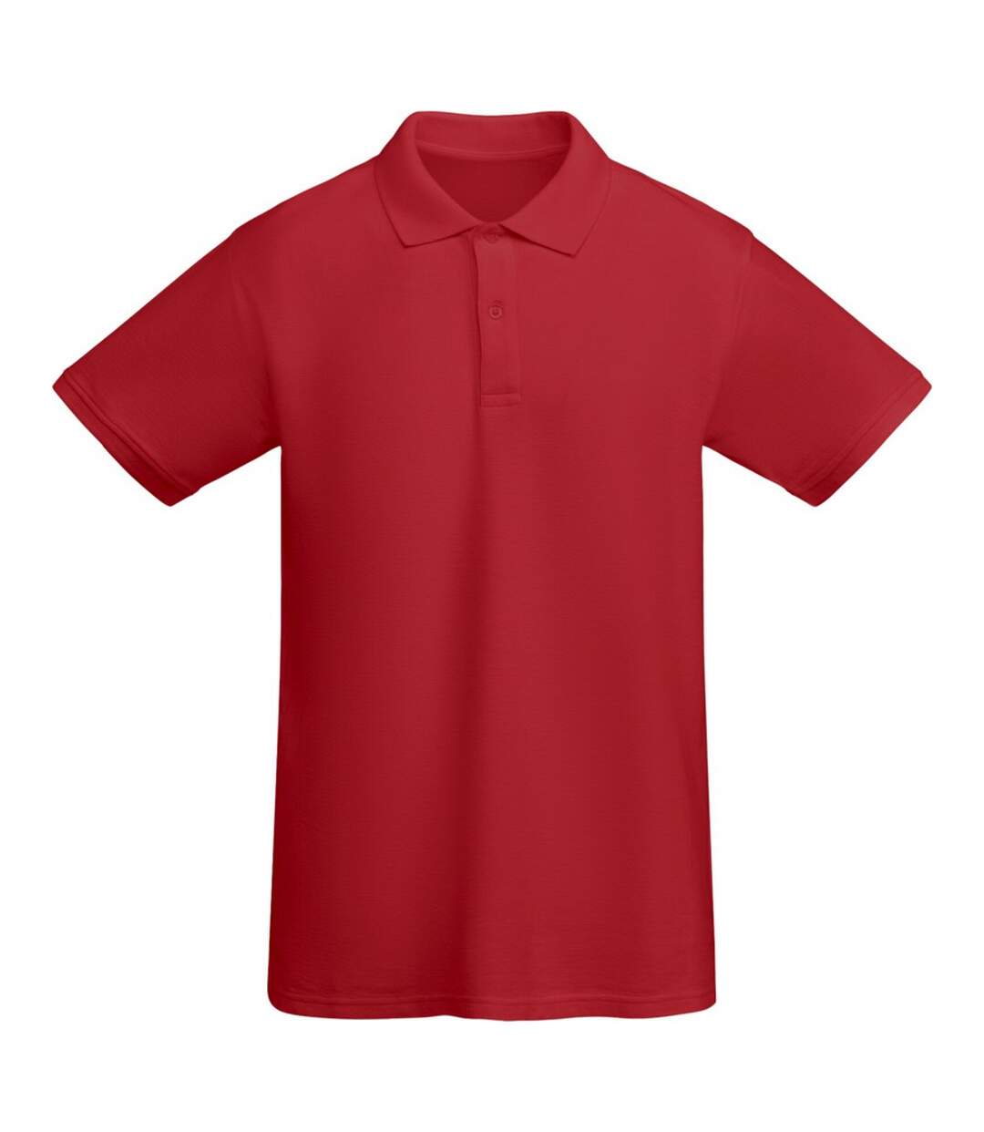 Mens prince short-sleeved polo shirt red Roly