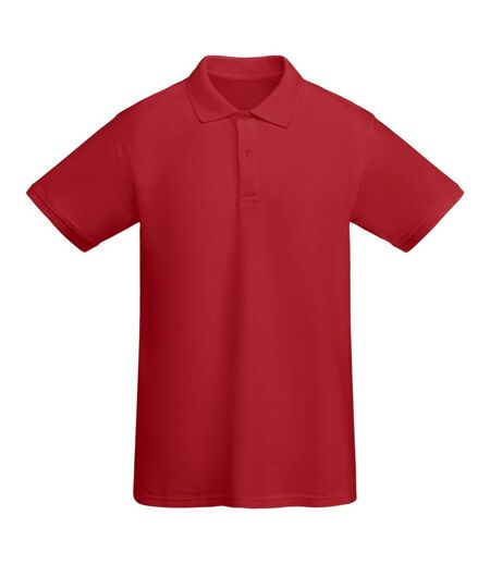 Polo prince homme rouge Roly