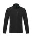 Elevate NXT Mens Amber Recycled Full Zip Fleece Jacket (Solid Black) - UTPF4079