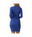 Robe de Grossesse Bleu Femme Mamalicious Lena - L-2