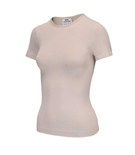 Lot De 2  T-shirts Femme Beige Blanc Slazenger