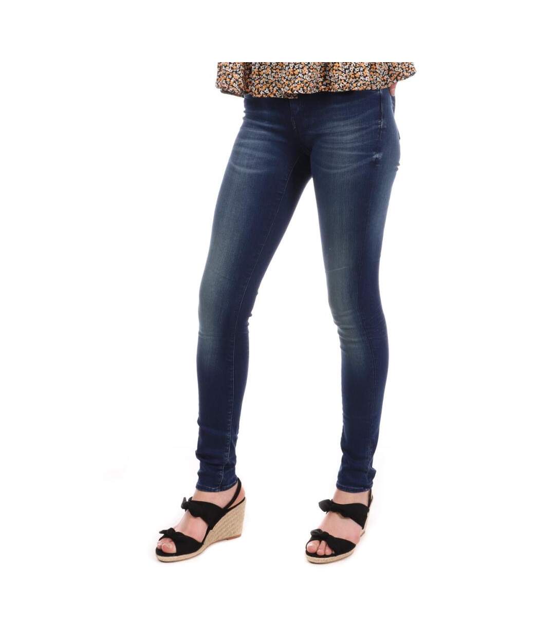 Jean Skinny Bleu Femme G-Star 3301 Jeg - W25-L32-1