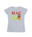 Disney - T-shirt THE LION KING BRAVE LIKE DAD - Femme (Gris chiné) - UTBI25353-1