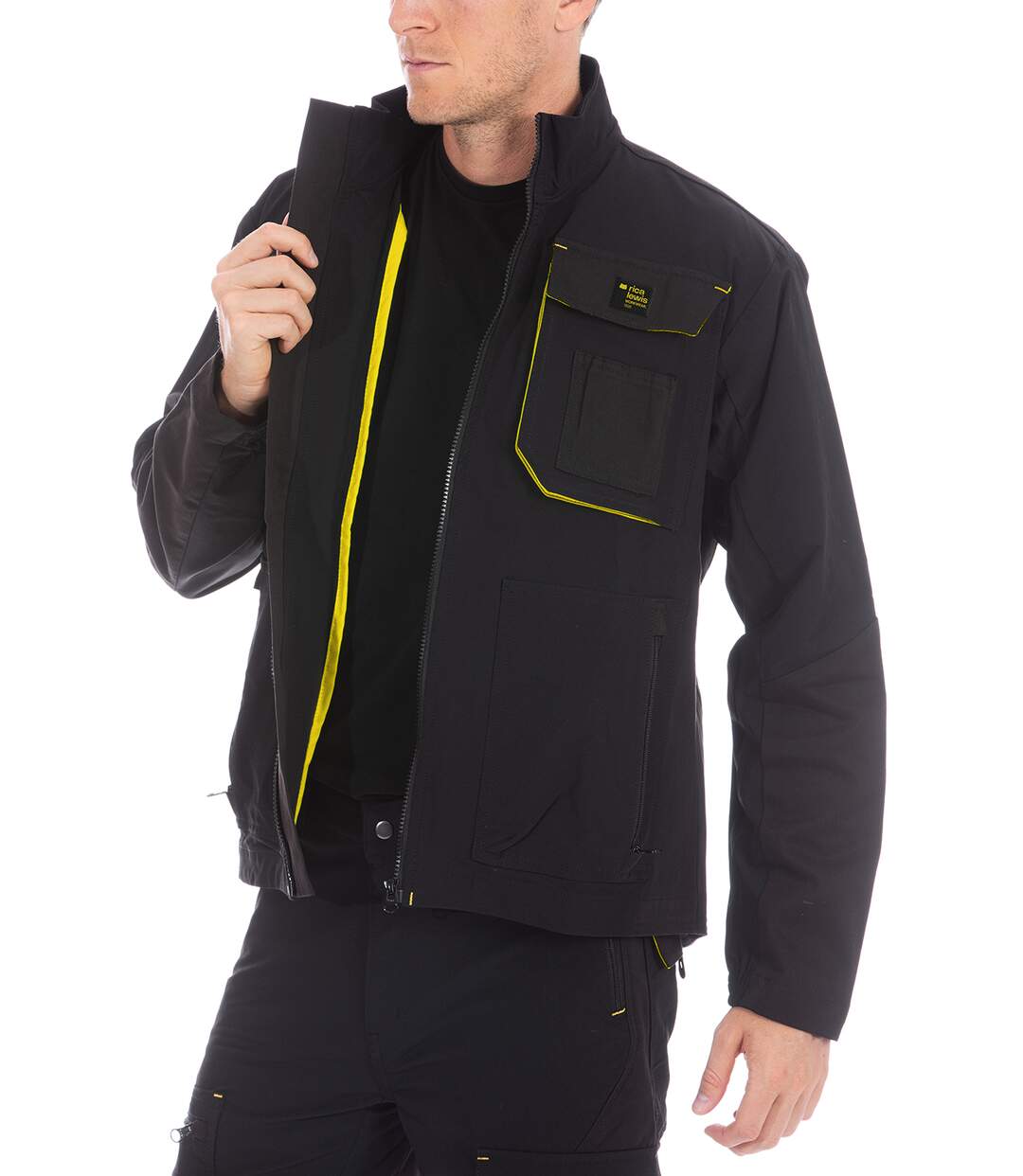 Veste de travail technique en bi-stretch GRID-5