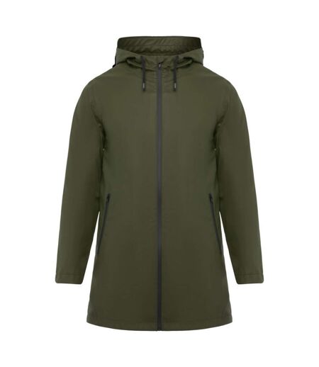 Roly Mens Sitka Waterproof Raincoat (Dark Military Green) - UTPF4243