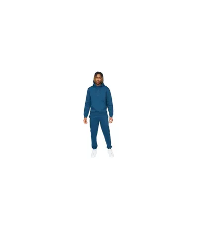 Mens Tonally Brushed Fleece Oversized Hoodie Teal Kings Will Dream