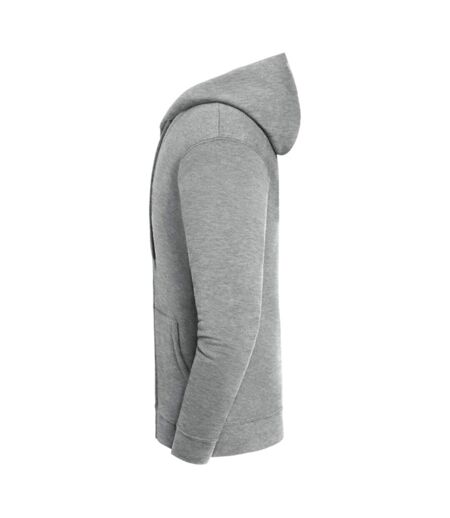 Veste De Survêtement Iconic Premium Homme Gris Clair Chiné Fruit Of The Loom