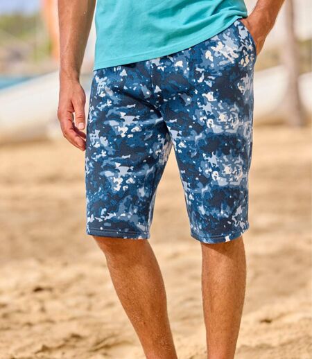 Casual joggingbermuda tie-dye  