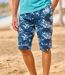 Casual joggingbermuda tie-dye-4