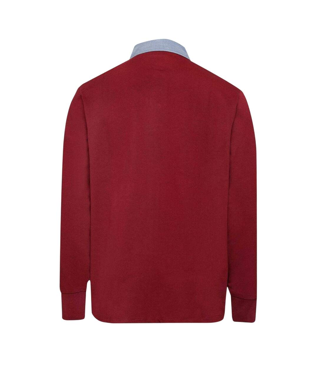 Polo Sweat Rugger Homme Rouge Gant-2