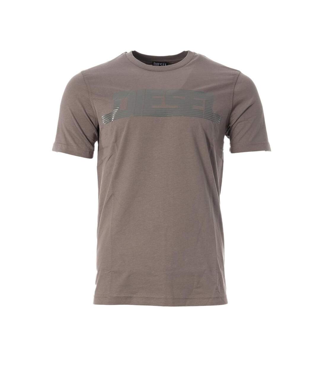 T-Shirt gris homme diesel magliettas - 3xl-1
