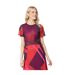 Robe mi-longue femme rose Principles