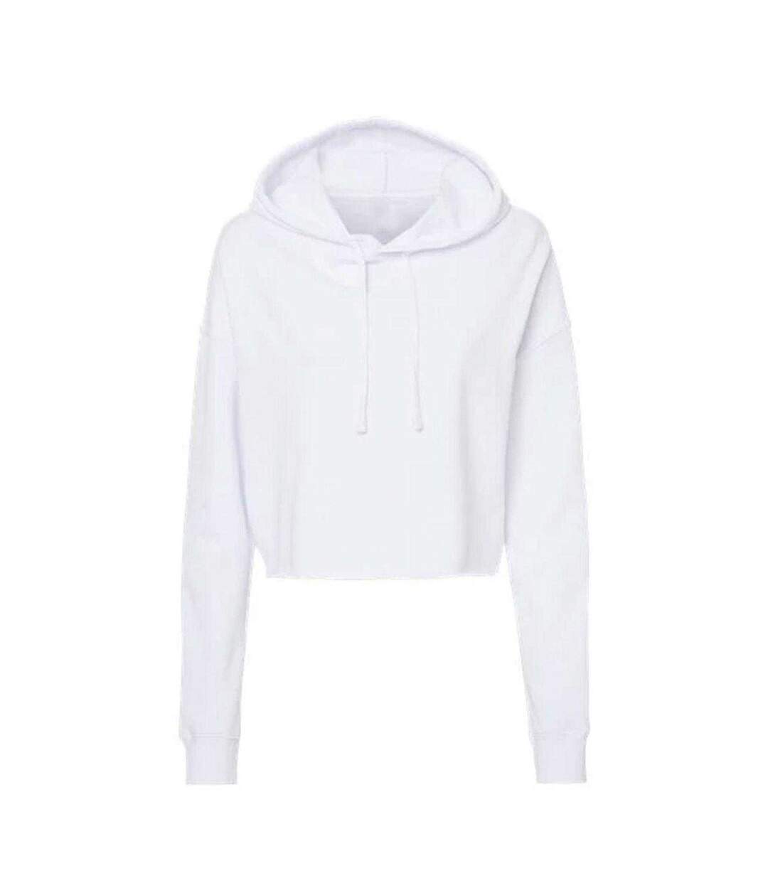 Sweat À Capuche Femme Blanc Miso-1