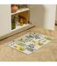 Tapis de Cuisine Antidérapant Garrigue 60x90cm Beige-4