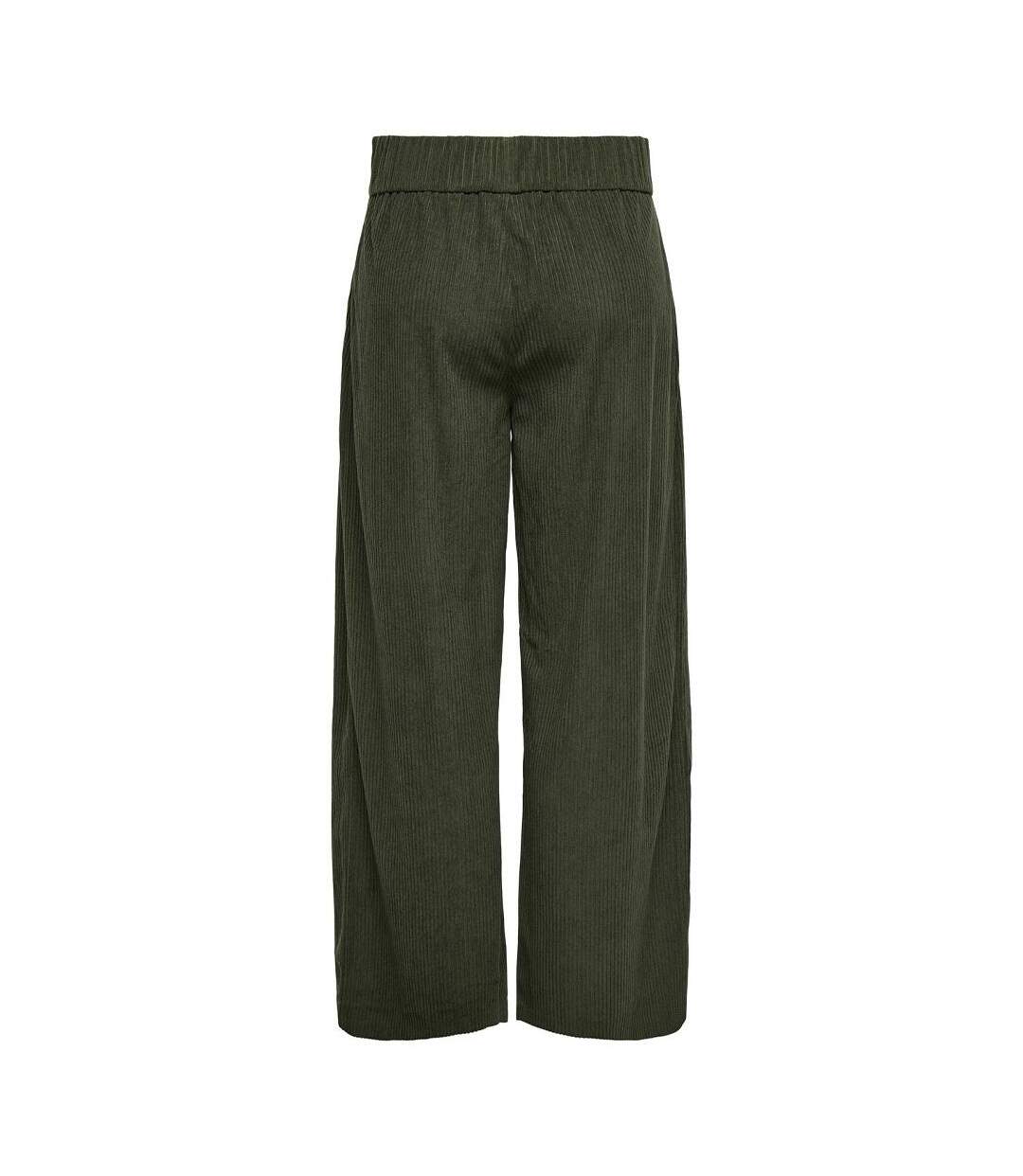 Pantalon velours vert  femme jdy hope cord-2