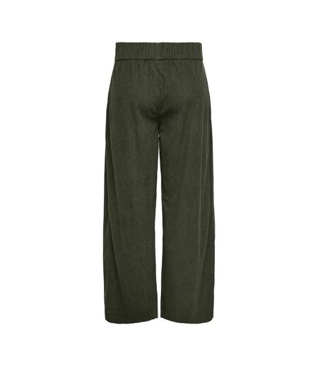 Pantalon velours vert  femme jdy hope cord