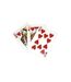 Jeu de 54 Cartes A Jouer 8cm Blanc-4