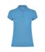 Polo Star Femme Turquoise Vif Roly-1