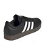 Womens/ladies 3 Stripes Synthetic Trainers Black White Gum Adidas-2