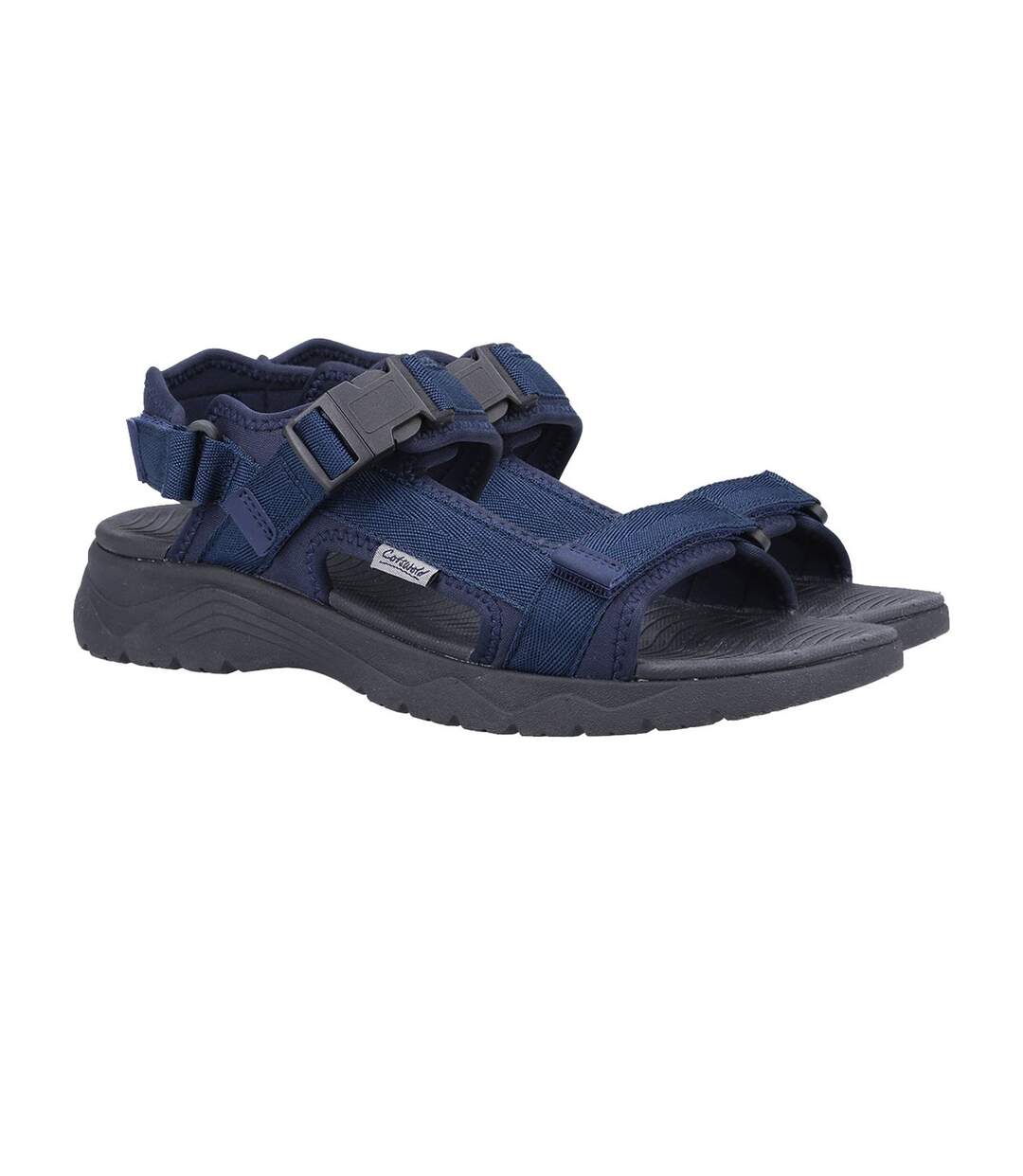 Sandales buckland homme bleu marine Cotswold