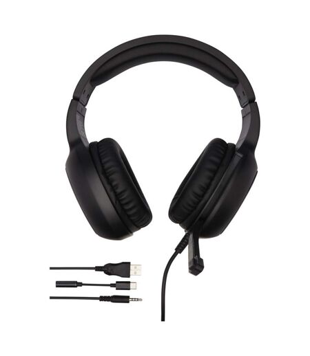 Gleam Gaming Headphones (Solid Black) (One Size) - UTPF4087