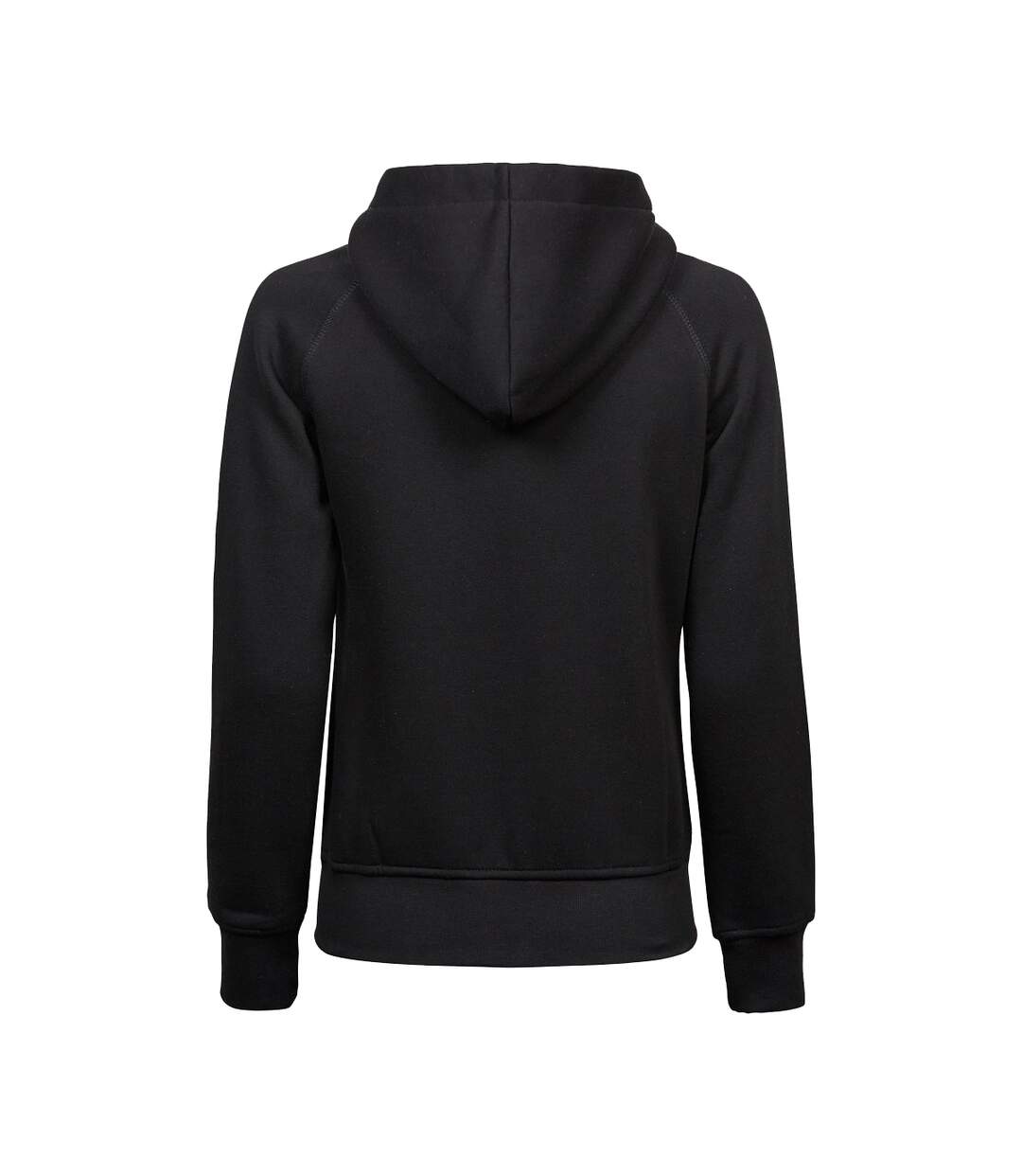 Sweatshirt à capuche et fermeture zippée femme noir Tee Jays-2