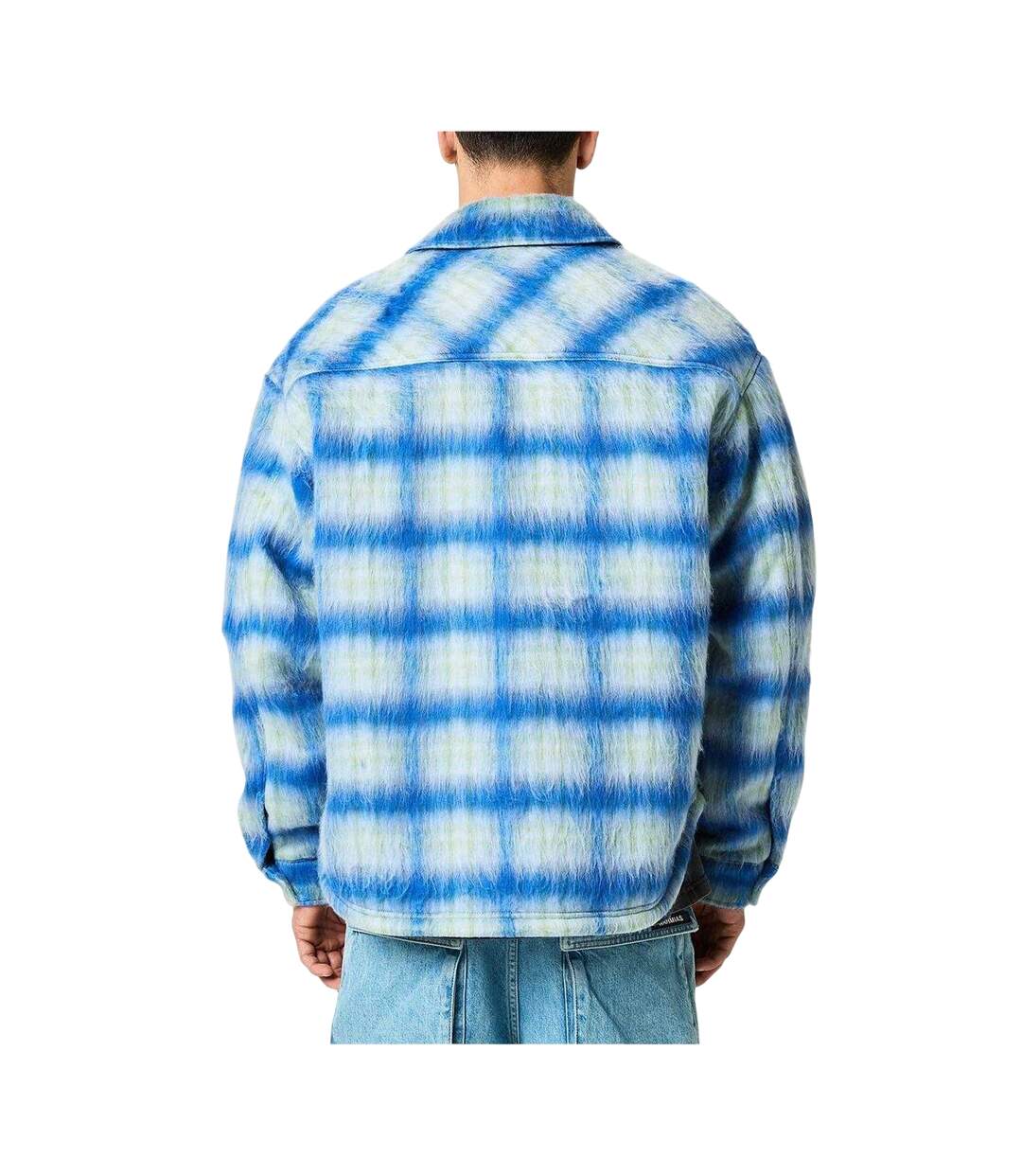 Surchemise Motif/style Texturé Homme Bleu Électrique Represent-3