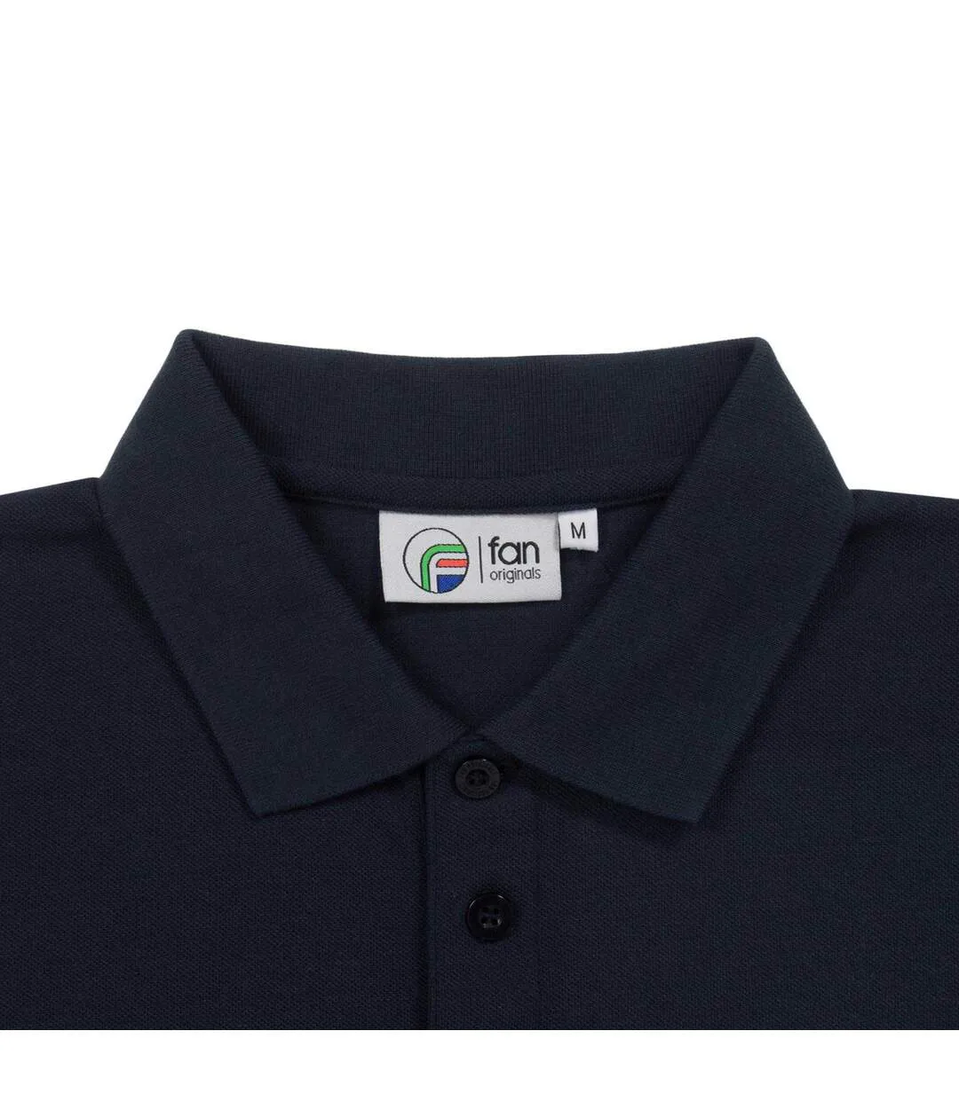 Mens Leeds Polo Shirt Navy Fan Originals-4