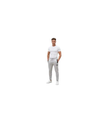 Mens Foletti Slim Joggers Mystic Blue Born Rich
