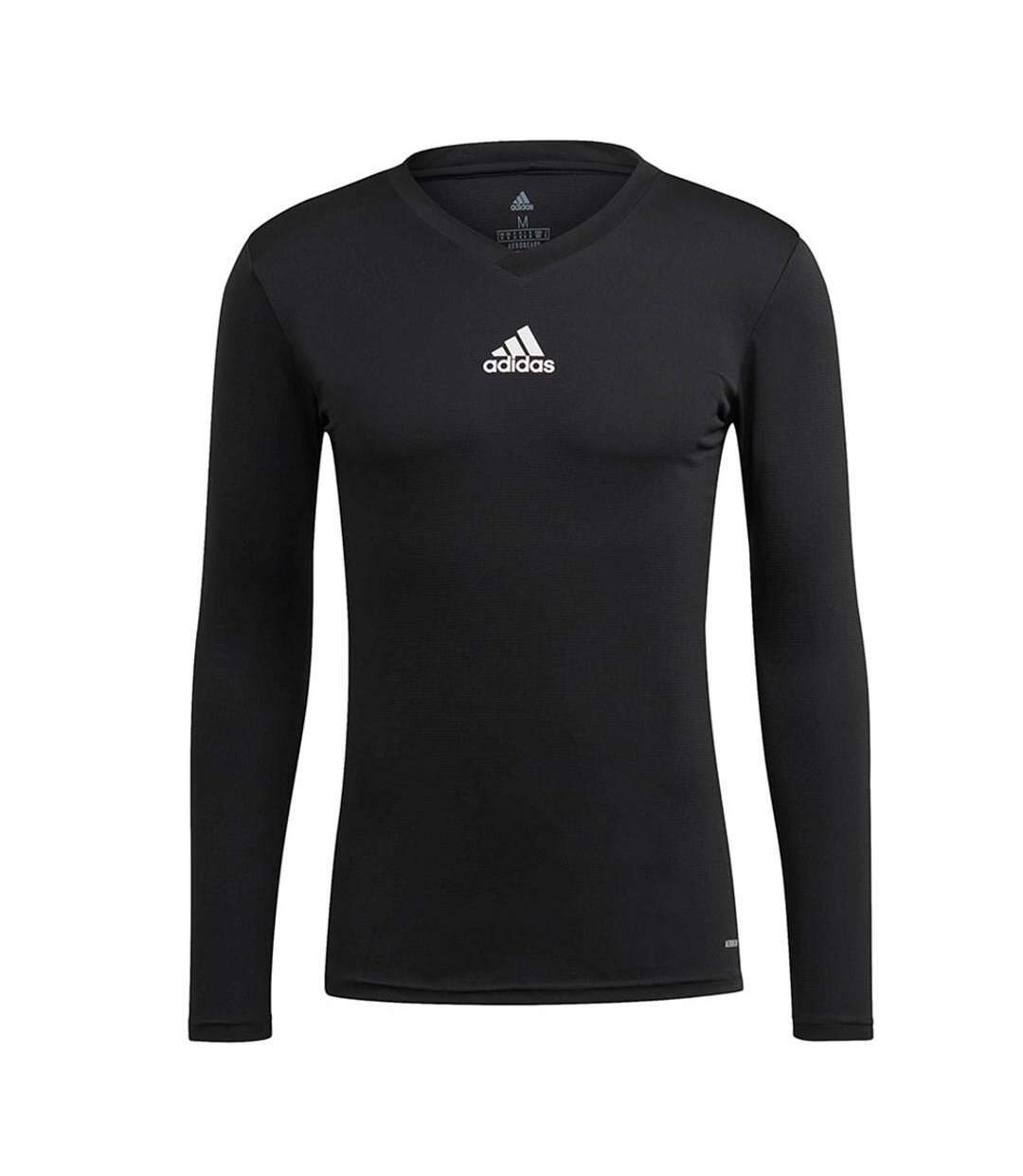 T-shirt Team Base Homme Noir Adidas-2