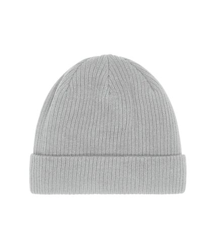 Organic cotton beanie light grey Beechfield