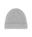 Organic cotton beanie light grey Beechfield