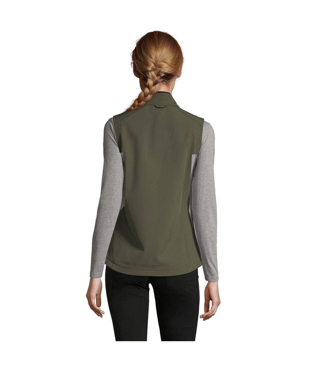 Veste Sans Manches Rallye Femme Kaki SOLS-2