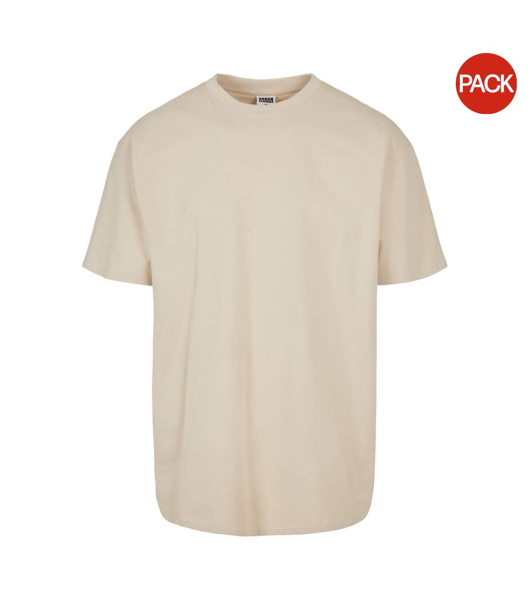 T-shirts Homme Blanc Cassé Urban Classics-1