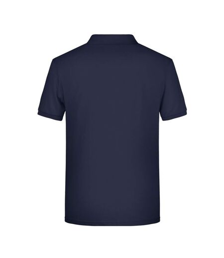 Polo Basic Homme Bleu Marine James And Nicholson