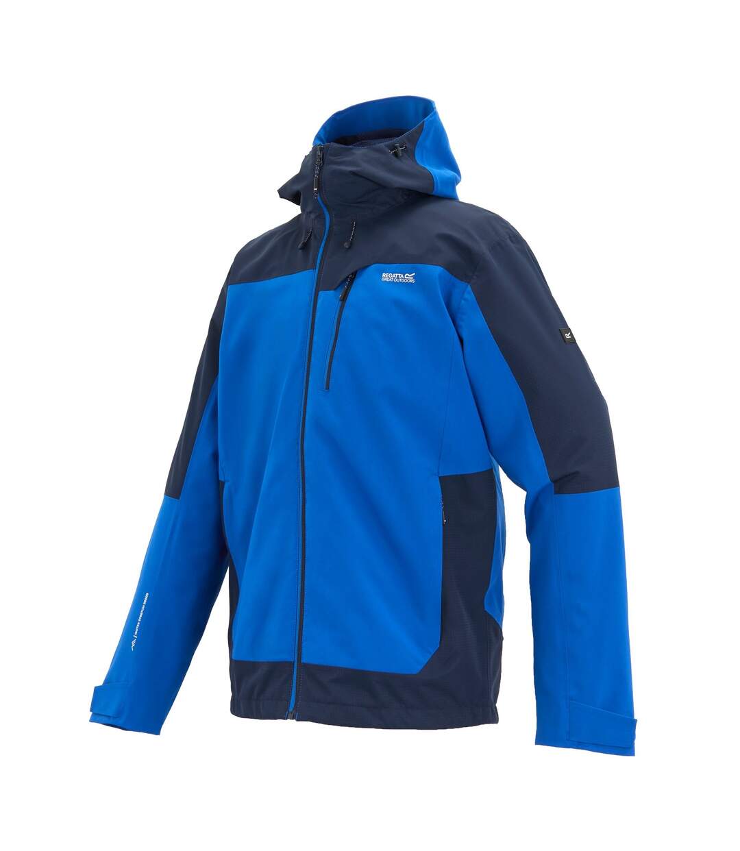 Veste Imperméable Extensible À Capuche Highton Homme Bleu Bleu Marine Regatta-4