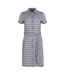 Womens/ladies Rema Striped Shirt Dress Navy White Regatta-2