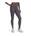 Womens/ladies Ankle Length Running Leggings Grey Under Armour-1