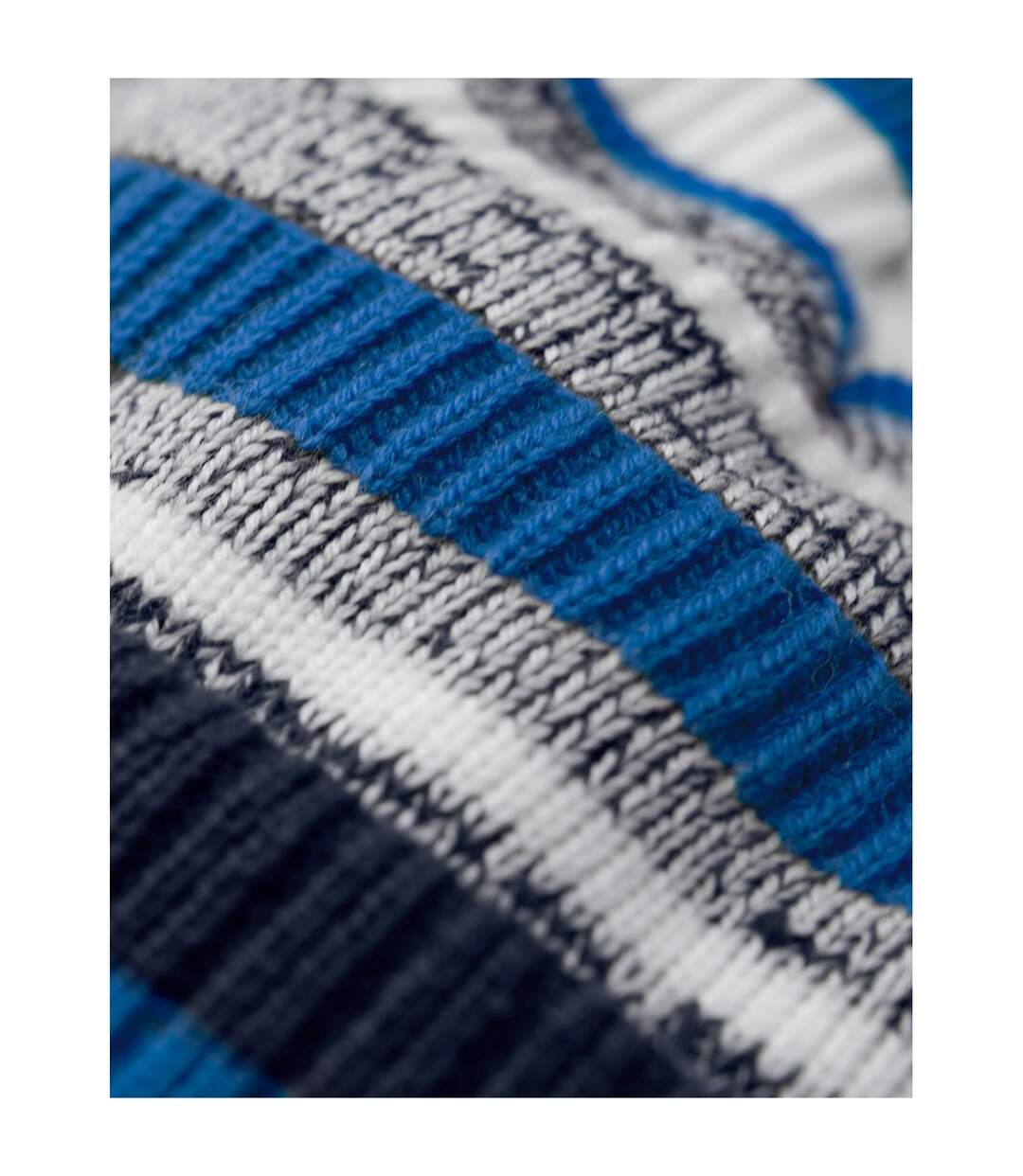 Bonnet Multi-sport Fan Bleu Marine Français Saphir Beechfield-3