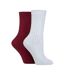 2 Pack Ladies Cashmere Wool Bed Socks for Sleep-1