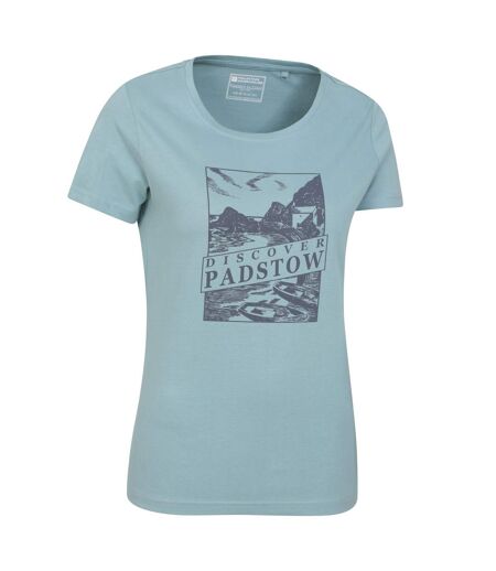 T-shirt discover padstow femme bleu Mountain Warehouse
