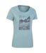 T-shirt discover padstow femme bleu Mountain Warehouse-3