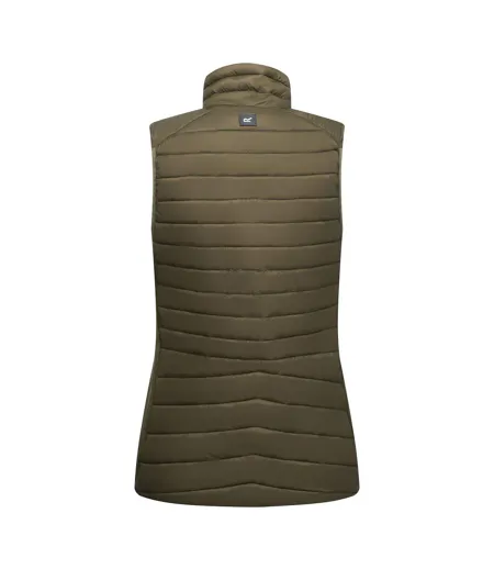 Veste Sans Manches Leedre Femme Kaki Foncé Beige Clair Regatta