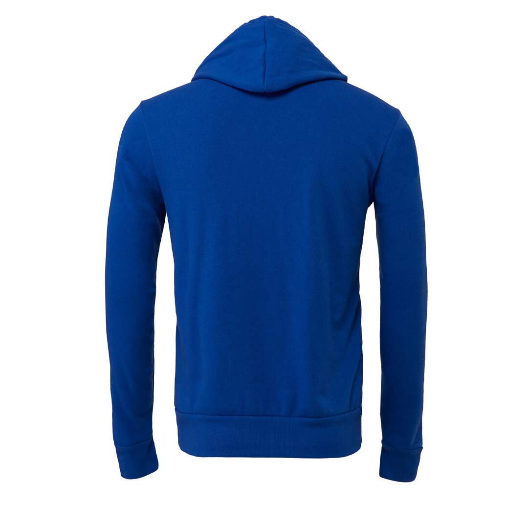 Canvas sweatshirt à capuche homme bleu roi Bella + Canvas-2