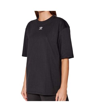 T-shirt Noir Femme Adidas H06649