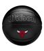 Ballon De Basket Motif/style Chicago Bulls Nba Team Premiere Taille 7 Noir Wilson-1