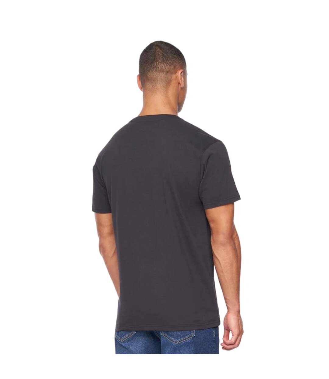 T-shirt jennerkins homme noir Duck and Cover-2